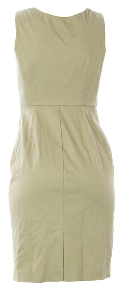 BODEN Women's Beige Beautiful Bow Shift Dress WH459 $200 NWOT