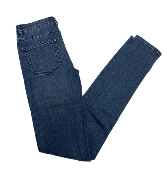 BLK DNM Women's Stagg Blue Low Rise Jeans 26 #WJ311601 Size 26/30 NWT