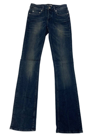 BLK DNM Women's Eck Blue Slim Fit Jeans 16 #WJ560402 Size 26/32 NWT