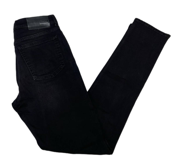 BLK DNM Women's Otis Black Distressed Jeans 11 #WJ740601 Size 26/32 NWT