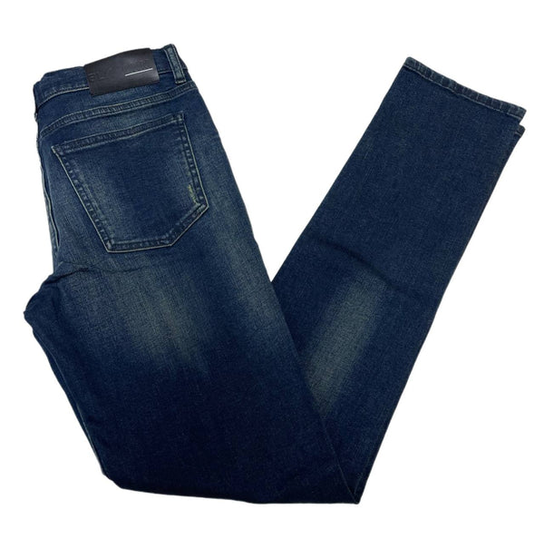 BLK DNM Women's Watt Blue Mid Rise Jeans 31 #WJ810101 Size 26/32 NWT