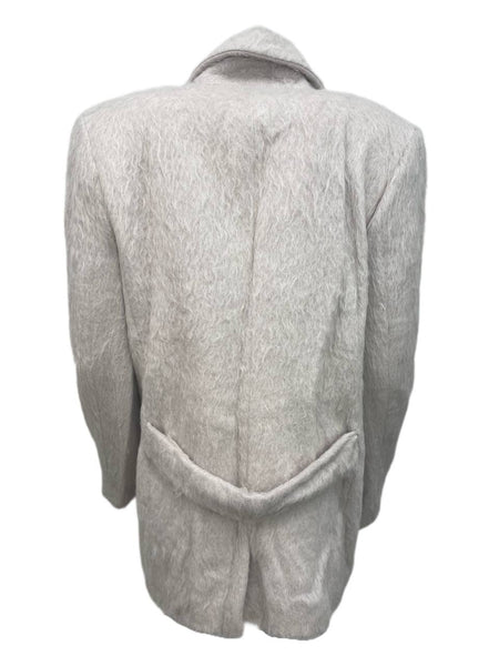 BLK DNM Women's Dusty Pink Virgin Wool Mohair Jacket 56 Size S NWT