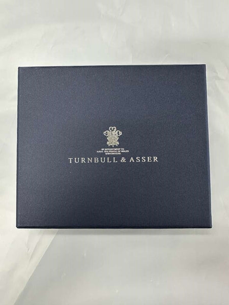 Turnbull & Asser Midnight/Purple Billfold Wallet & Coin Purse WL1410 $450 NEW