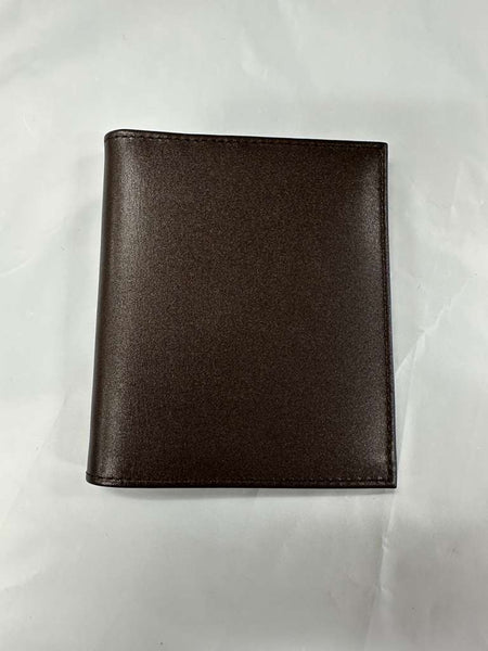 Turnbull & Asser Men's Havana/Midnight Blue 6 c/c Mini Wallet WL9750 $405 NEW