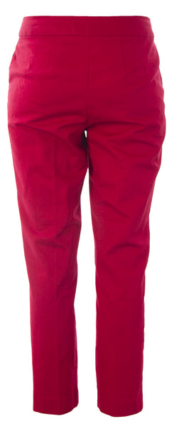 BODEN Women's Red Bistro Crop Trousers WM329 US Sz 2P $89 NWOT