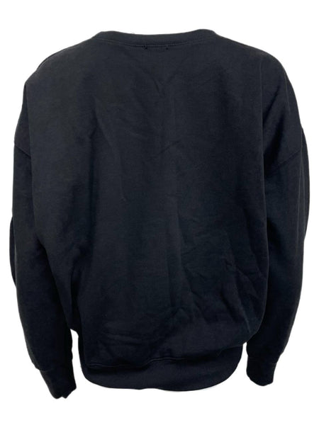 BLK DNM Women's Black Long Sleeve Sweatshirt 6 Size XS NWT