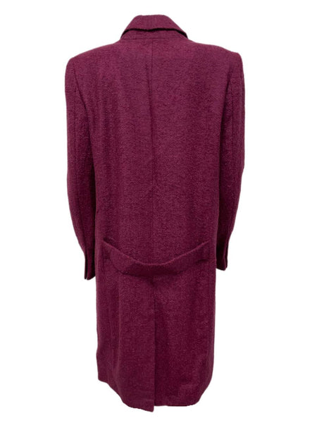 BLK DNM Women's Burgundy Coat 11 #WUP2701 Size Small NWT