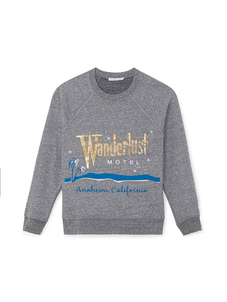 REBECCA MINKOFF Women's Heather Grey Wanderlust Sweatshirt $88 NWT