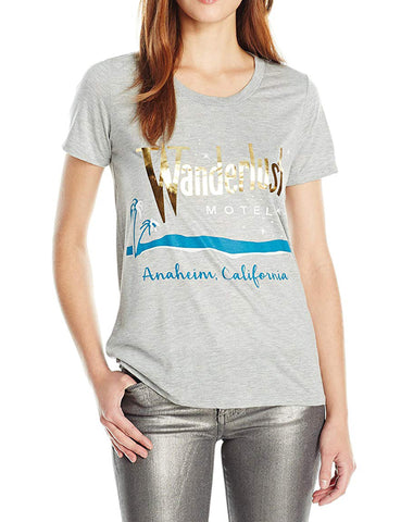 REBECCA MINKOFF Women's Heather Grey Wanderlust Tee $58 NWT