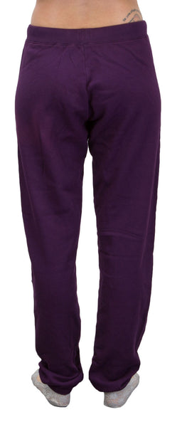 WARM X BANDIER Women's Drawstring Sweatpants, Purple