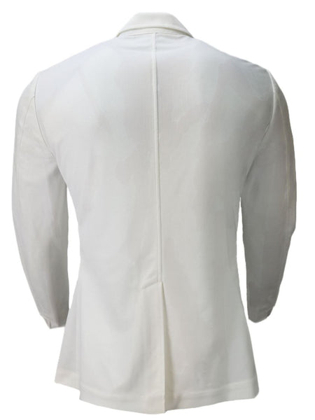 EFM Men's White Paraluxe Stretch Blazer #D2EM1162122 NWT