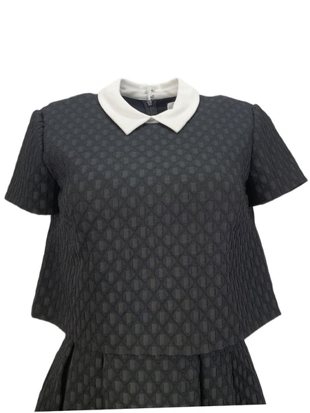 ERIN Women's Black Classic Collar Lace Dress #60116886240 0 NWT