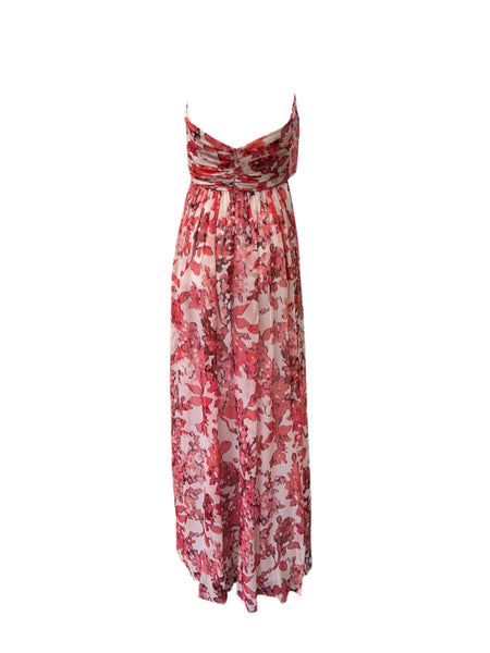 Max Mara Women's Pink Xeno Maxi Dress Size 8 NWT