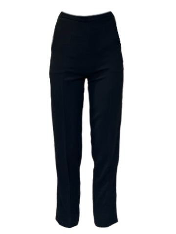 Max Mara Women's Black Xero Straight Pants Size 0 NWT