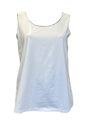 Marina Rinaldi Women's White Zenzero Pullover T-Shirt NWT