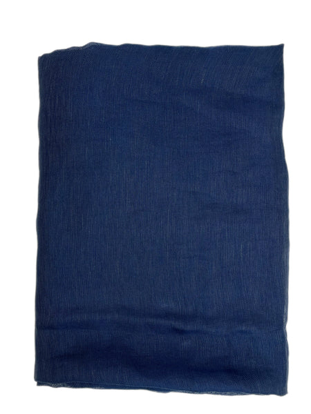 Max Mara Women's Blue Zerta Scalf 80x56 Long Wrap Scarf NWT