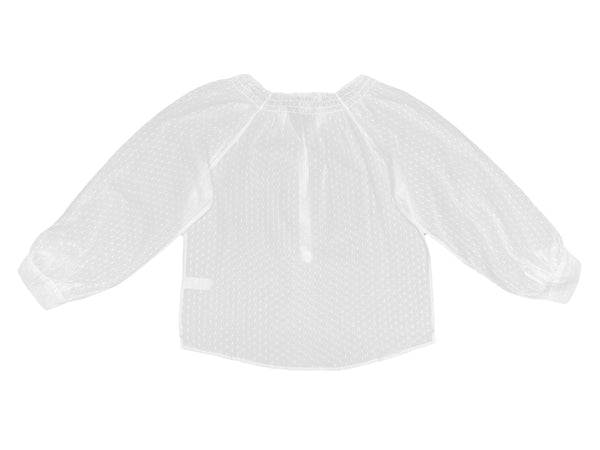 ROBERTA ROLLER RABBIT Women's White Zulma Top $145 NEW