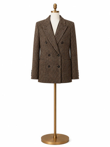 Max Mara Women's Brown Zulma Button Closure Jacket NWT