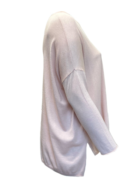 MARINA RINALDI Women's Abbrivio Hi-Low Sweater $535 NWT