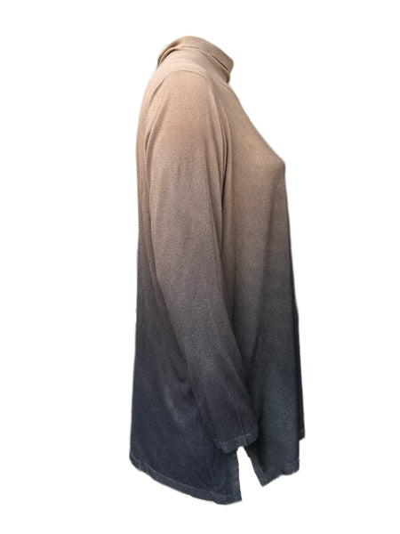 Marina Rinaldi Women's Brown Alare Knitted Turtleneck Sweater Size XL NWT