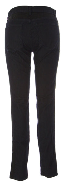 ANLO Women's Blue Black Wash Slim Fit 5 Pocket Jeans $198 NEW