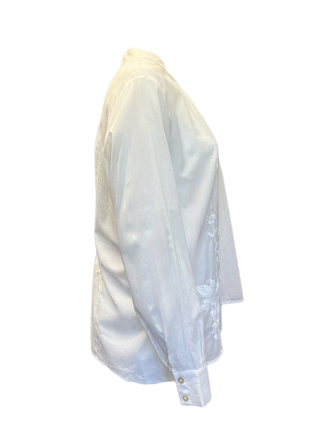 Marina Rinaldi Women's Blue Definire Button Down Shirt Dress Size 24W/33