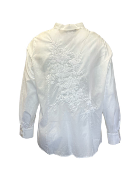 Marina Rinaldi Women's Blue Definire Button Down Shirt Dress Size 24W/33