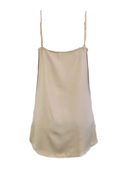 MADISON THE LABEL Women's Beige Square Neck Tank Top #MS0067 X-Small NWT