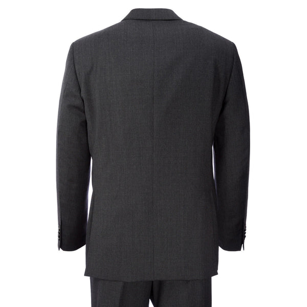 Berry Three Button Wool Suit Jacket Size IT 50 and Waist Size IT 52 Soft Black