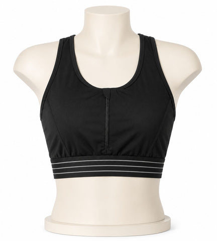 LNDR Women's Black Elements Sports Bra #AV837 Medium $88 NWT
