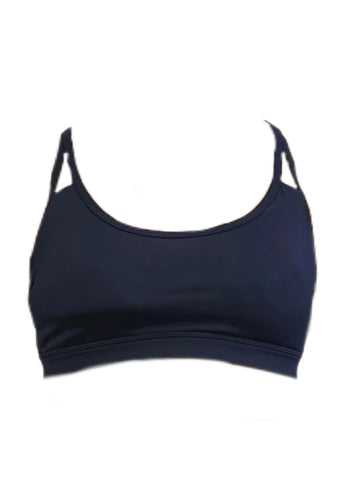 MARIKA Women's Blue Medium Impact Dry-Wik Sports Bra #377T Small NWT