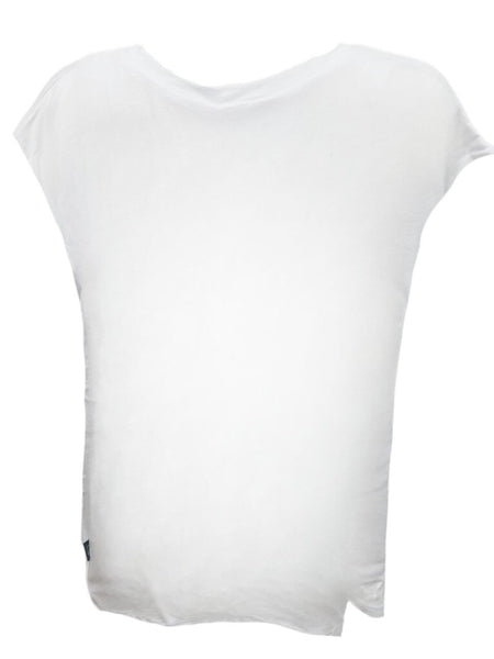TEREZ Girl's White Short Sleeve T-Shirt #1297547 X-Large NWT