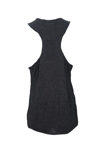 TEREZ Women's Grey Muscle Racerback Tank #32702798 Large NWT
