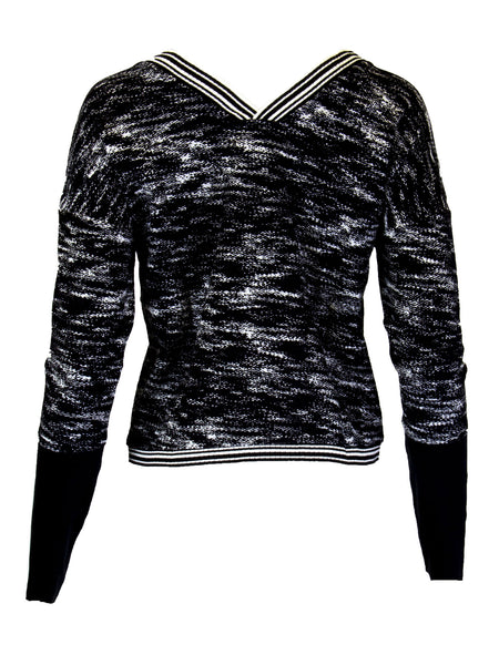 Grey State Women's Chelsea Top, Noir Combo