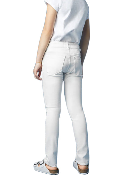 DL1961 Women's Snow Chloe Mid Rise Instasculpt Skinny Jeans NWT