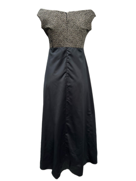 MARINA RINALDI Womens Dadaista Off-Shoulder Evening Gown $1140 NWT