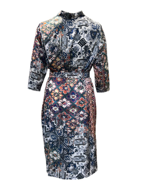 Marina Rinaldi Women's Multicoloured Davanti Shirt Dress Size 20W/29 NWT