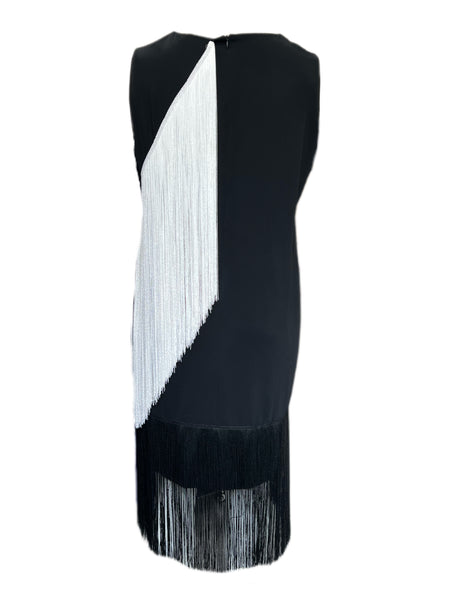 Marina Rinaldi Women's Black Decorato Sheath Dress NWT