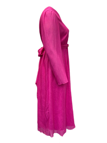Marina Rinaldi Women's Fuxia Diletto A Line Dress NWT