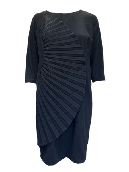Marina Rinaldi Women's Black Dizione Sheath Dress Size 22W/31 NWT