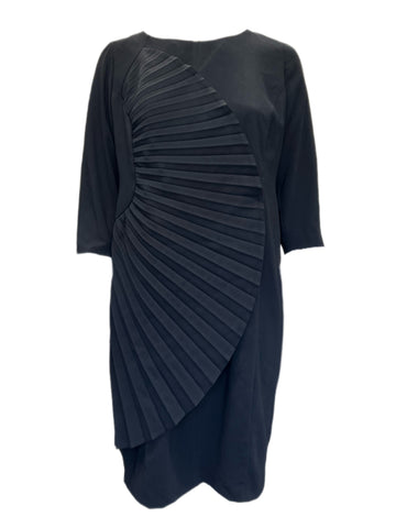 Marina Rinaldi Women's Black Dizione Sheath Dress Size 20W/29 NWT