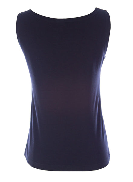 Lunn Women's Djinn Scoop Neck Tank Top Reglisse