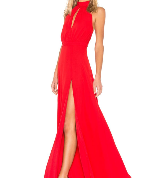 YUMI KIM Women's Red High Demand Maxi #DR17485m/238 NWT