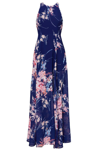 YUMI KIM Women's Botanical Garden Navy Dream Maxi Dress #DR2300m NWT