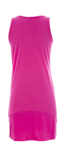 NAILA Women's Pink Sleeveless Kochi Dress Dre1PIK $110 NEW