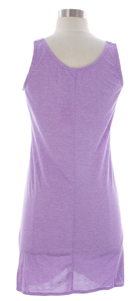 NAILA Women's Purple Twisted Koral Dress Dre3PURP $110 NEW