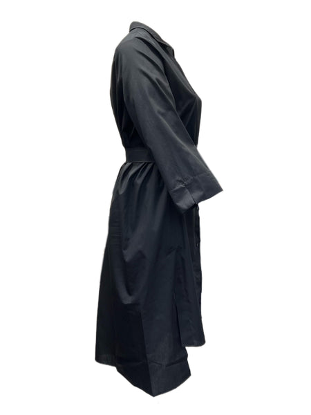 Marina Rinaldi Women's Black Duca Cotton Dress Size 20W/29 NWT