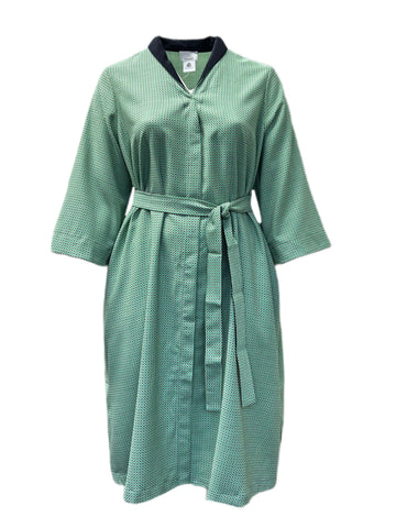 Marina Rinaldi Women's Green Duna Virgin Wool Dress Size 22W/31 NWT