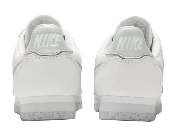 NIKE Women's White Classic Cortez Flyleather Sneakers #AR4874-100 Size 8 NWB