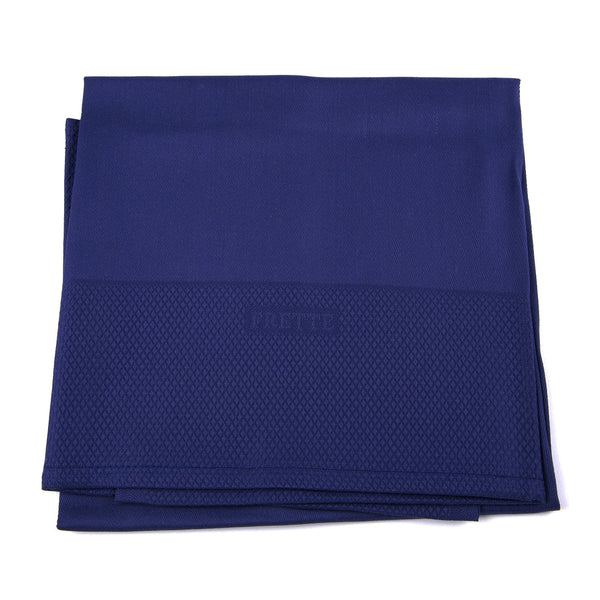FRETTE Italy Navy Blue Cotton Napkins 22" x 22", Set of 6 NEW
